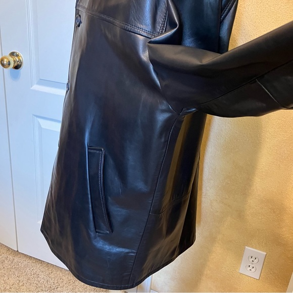 REMY Leather Jacket CLASSIC Black - Sz 42 Made in USA - Picture 7 of 16